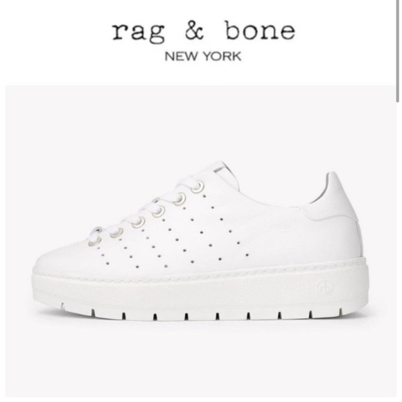 rag & bone Shoes - NWT Rag & Bone Linden Leather MSRP $375 Platform Sneaker Size 11